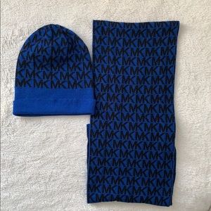 Authentic Michael Kors hat & scarf set